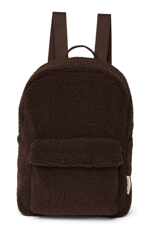 Teddy Midi Backpack | Chocolate