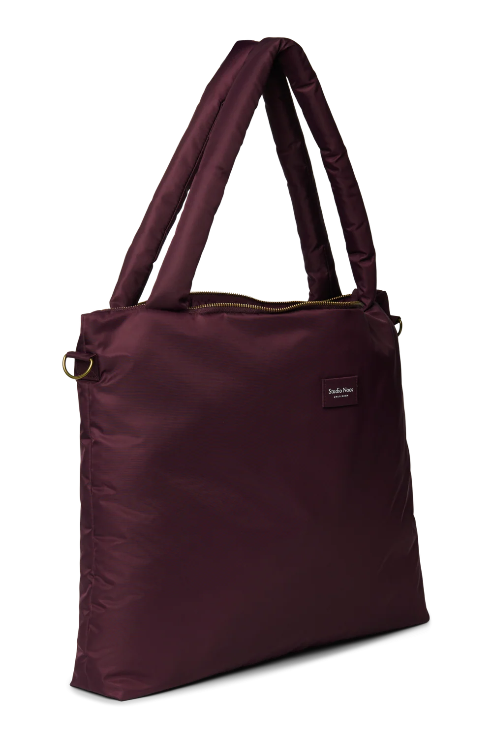 Technical Puffy Diaper Bag | Burgundy