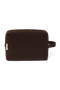 Teddy Toiletry Bag | Chocolate