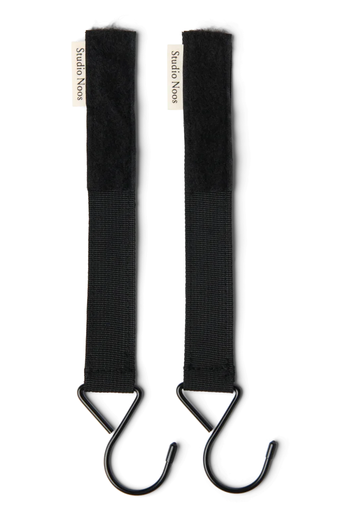 SN Stroller Strap Hooks | Black