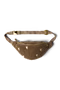 Teddy Mini Fanny Pack | Brown Hearts