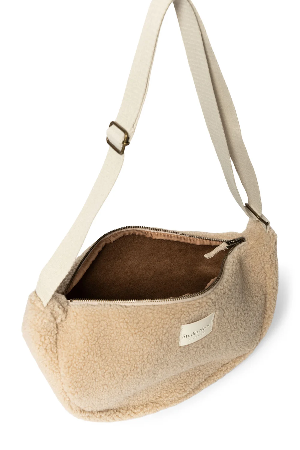 Teddy Adult Fanny Pack | Ecru
