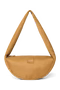 Technical Puffy Mini Cross Body Bag | Brown