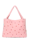 Teddy Mom Bag | Light Pink Hearts