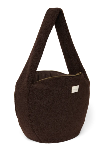 Teddy Cross Body Bag | Chocolate