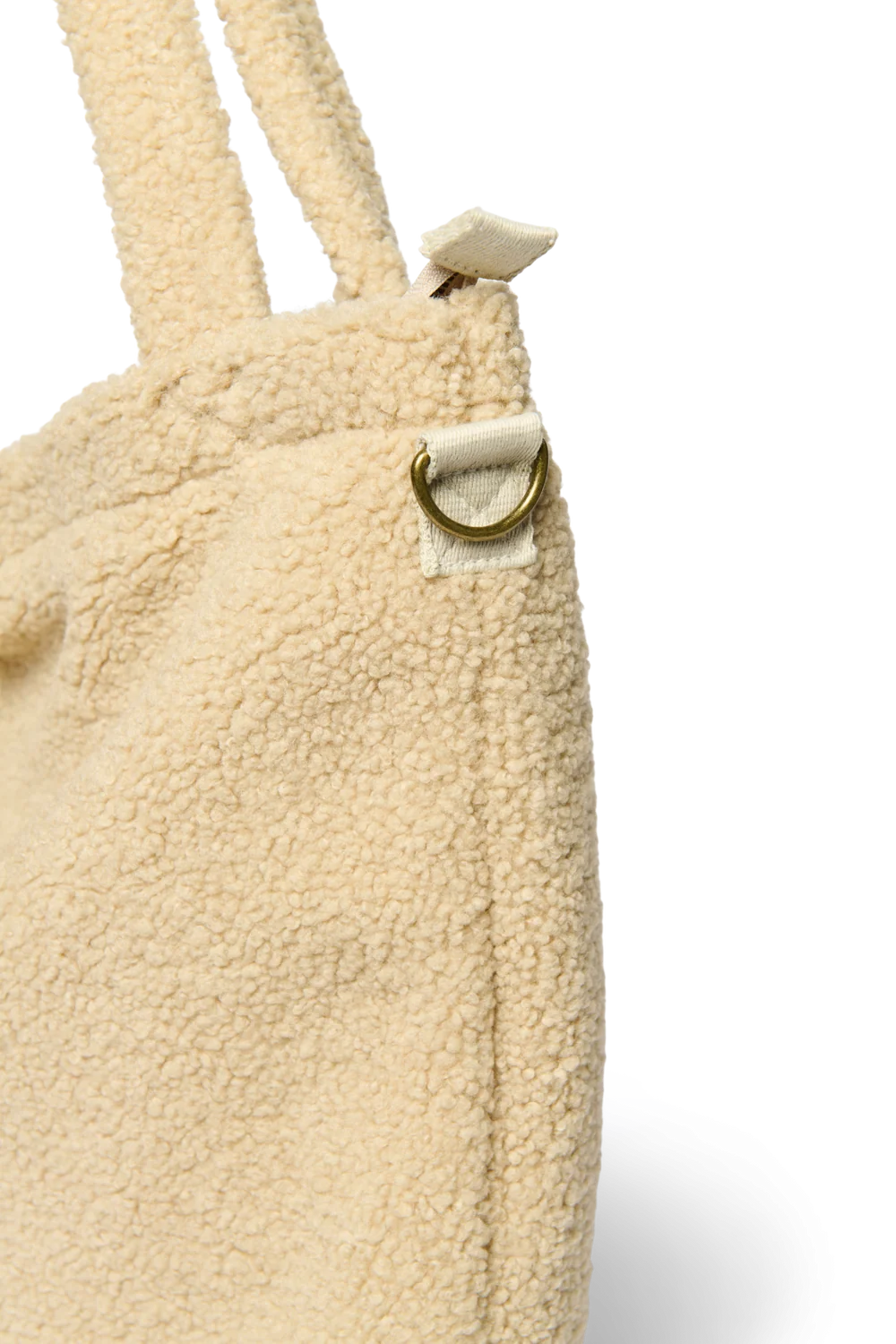 Teddy Diaper Bag | Ecru