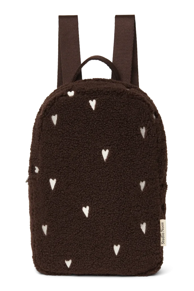 Teddy Mini Backpack | Chocolate Hearts