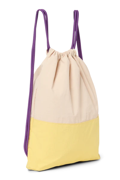 Patchwork Gym Bag | Butter Yellow