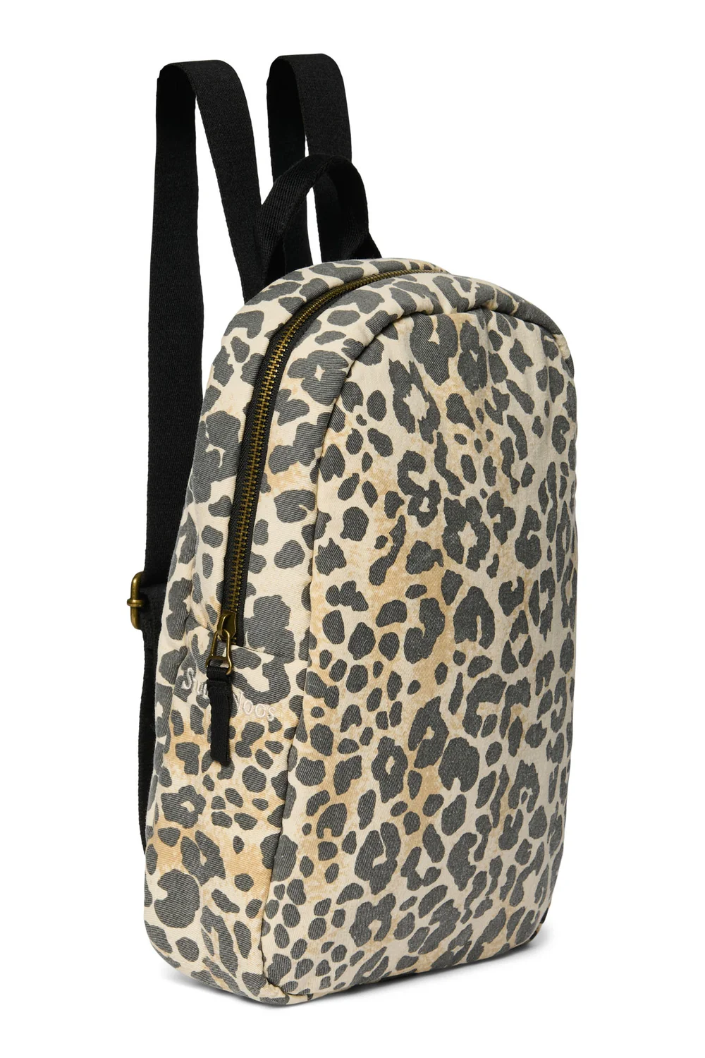 Soft Cotton Mini Backpack | Leopard