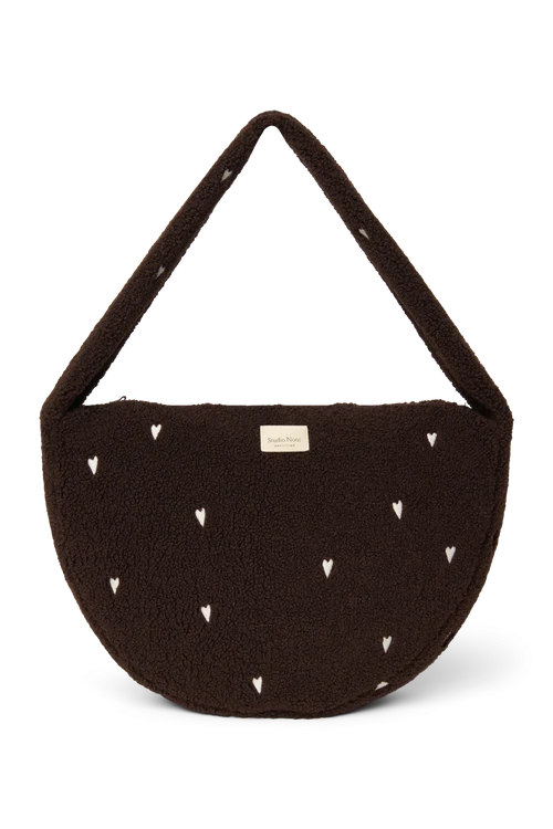 Teddy Cross Body Bag | Chocolate Hearts