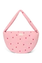 Teddy Cross Body Bag | Light Pink Hearts