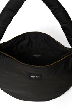 Puffy Cross Body Bag | Black