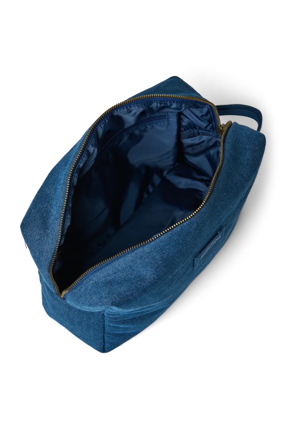 Denim Toiletry Bag | Dark Blue