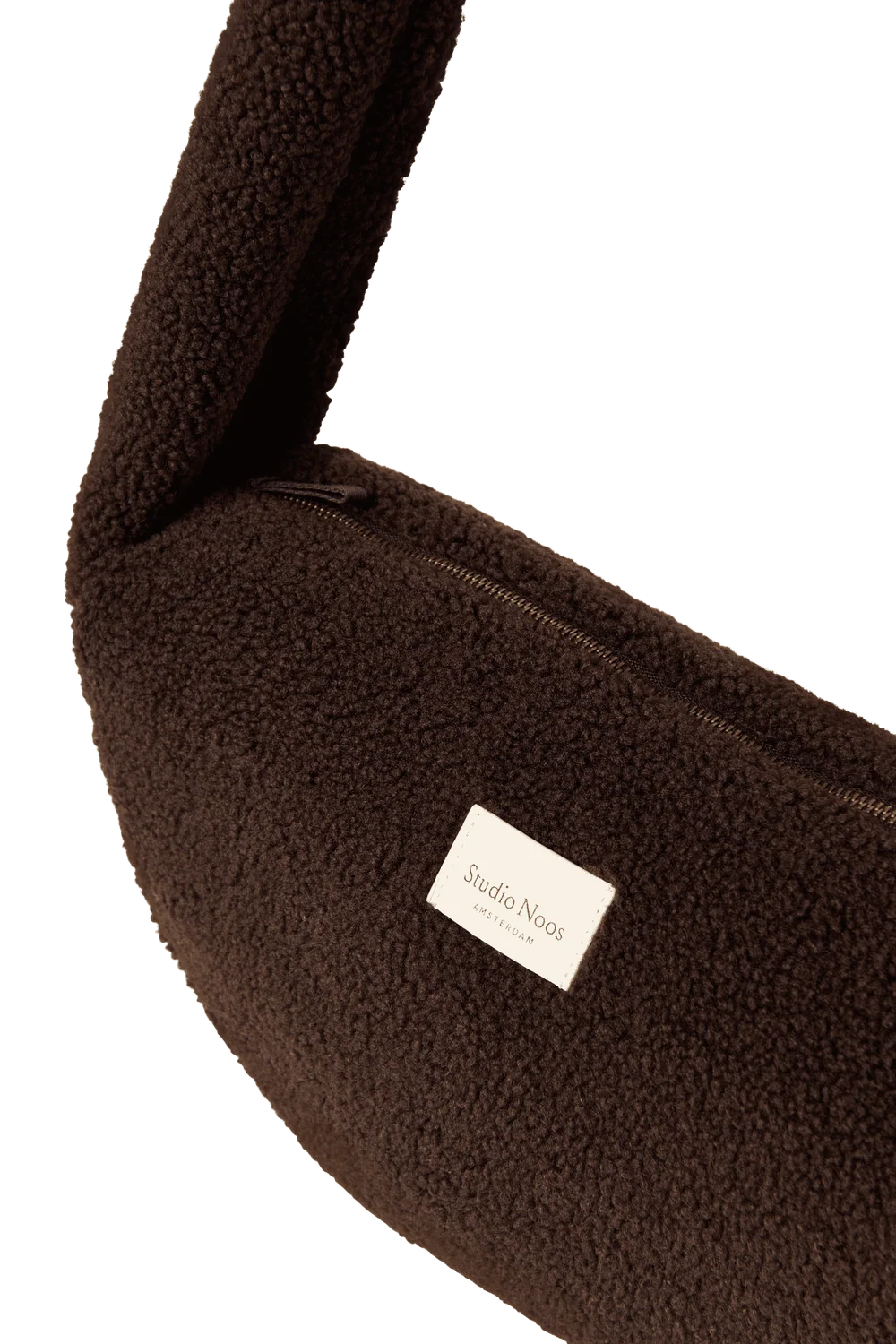Teddy Mini Cross Body Bag | Chocolate