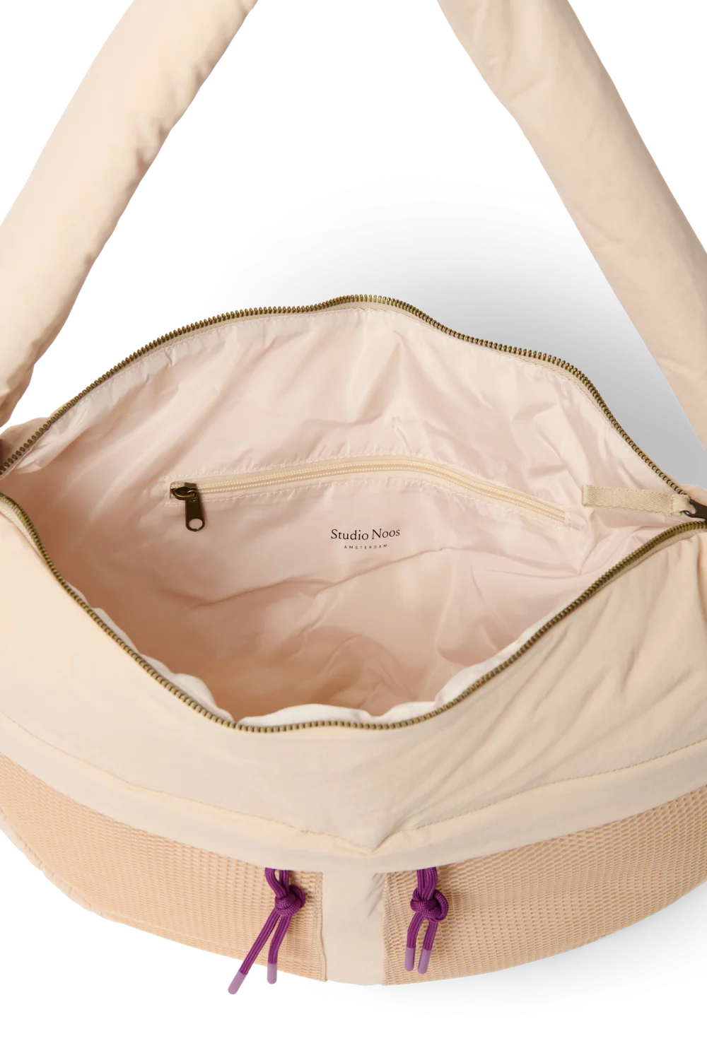 Patchwork Cross Body Bag | Oatmeal