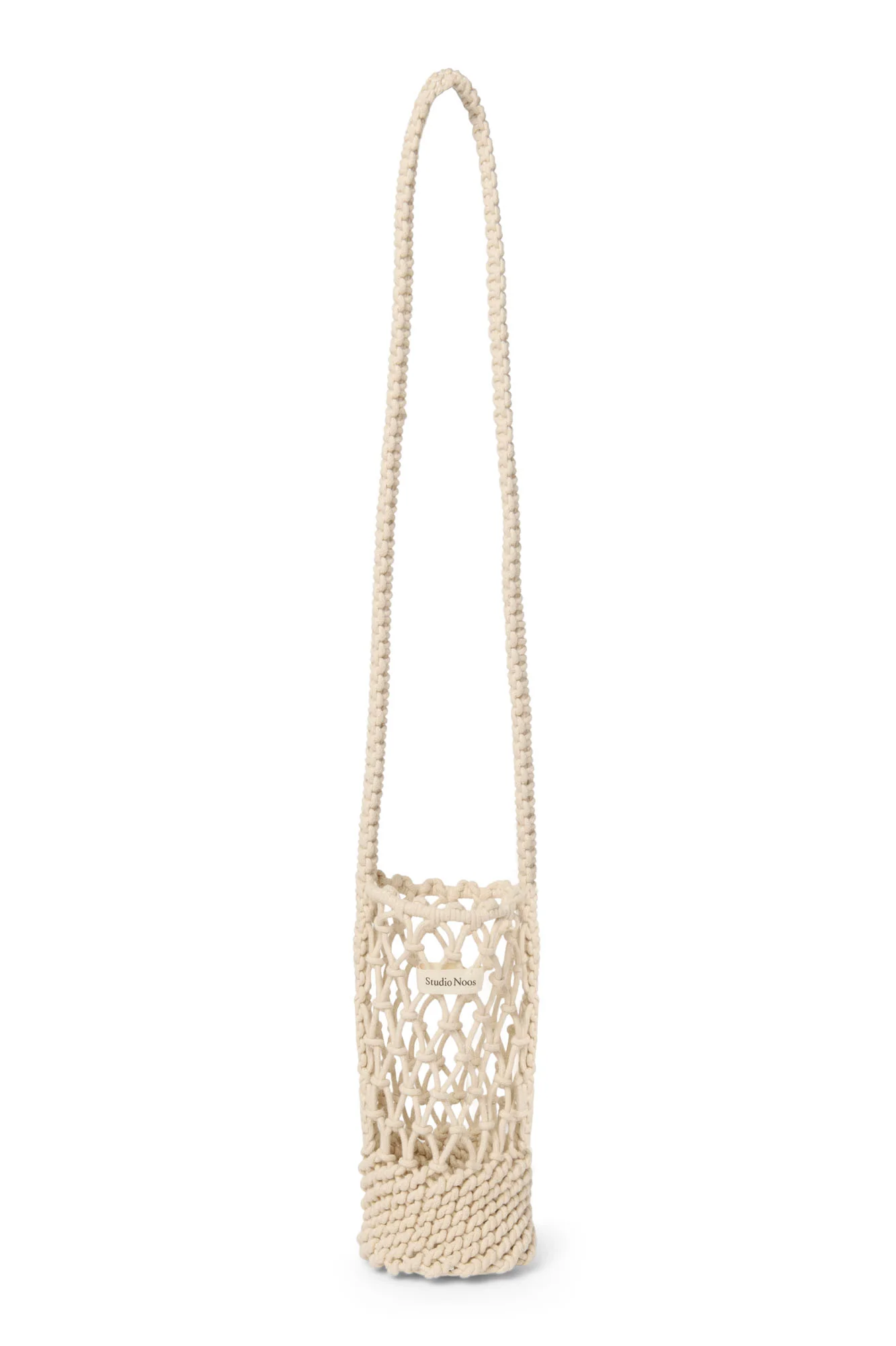 Macram&eacute; Bottle Bag | Natural