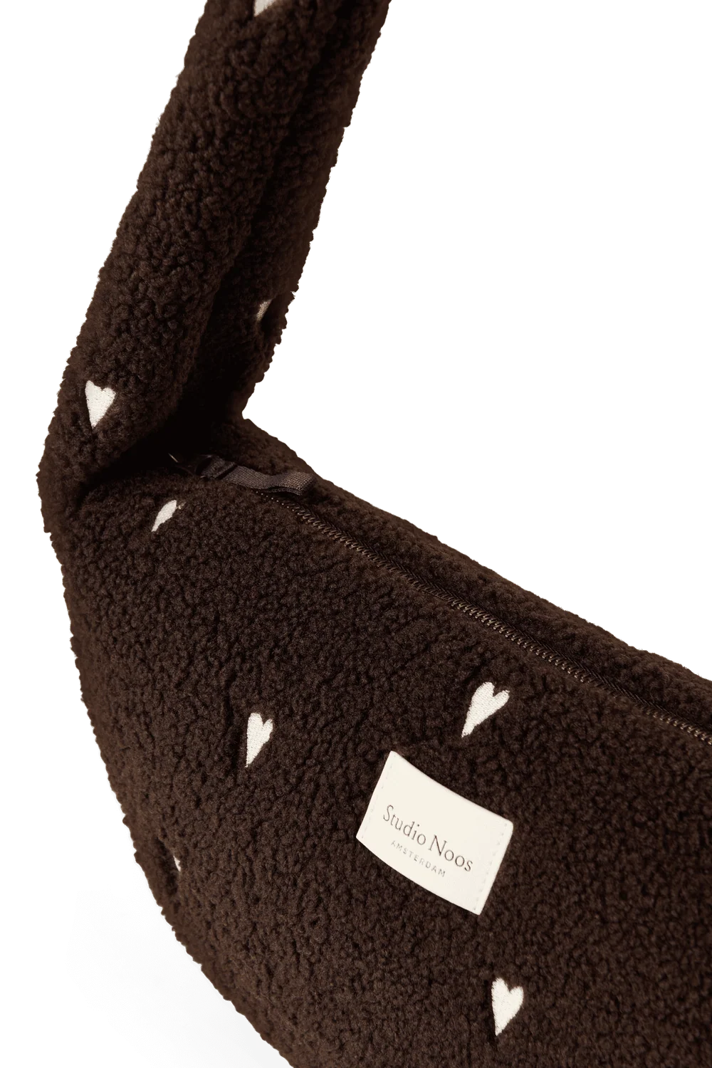 Teddy Mini Cross Body Bag | Chocolate Hearts