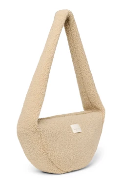 Teddy Mini Cross Body Bag | Ecru