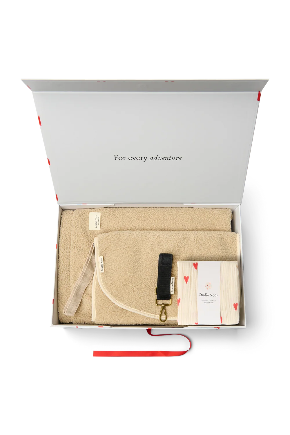Parent On The Go Gift Set | Ecru Teddy