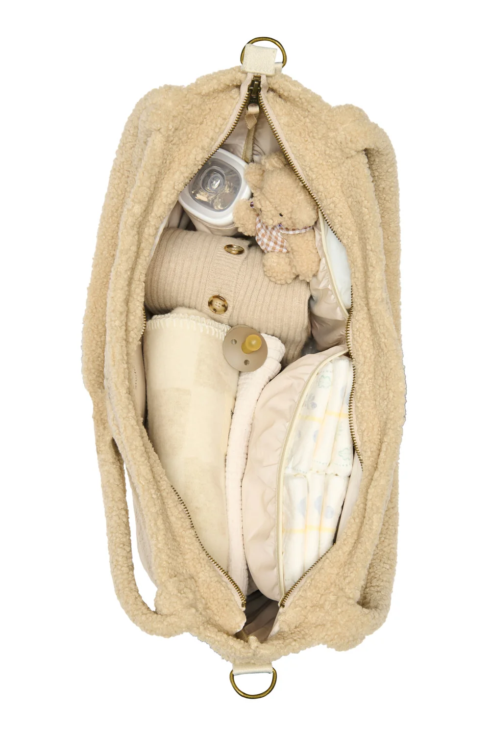 Parent On The Go Gift Set | Ecru Teddy