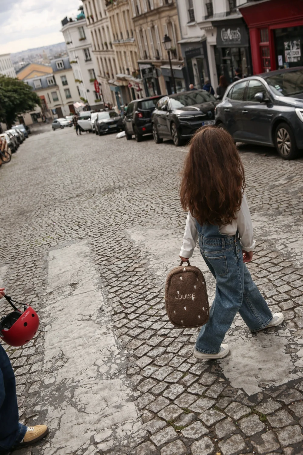 Teddy Mini Backpack | Brown Hearts
