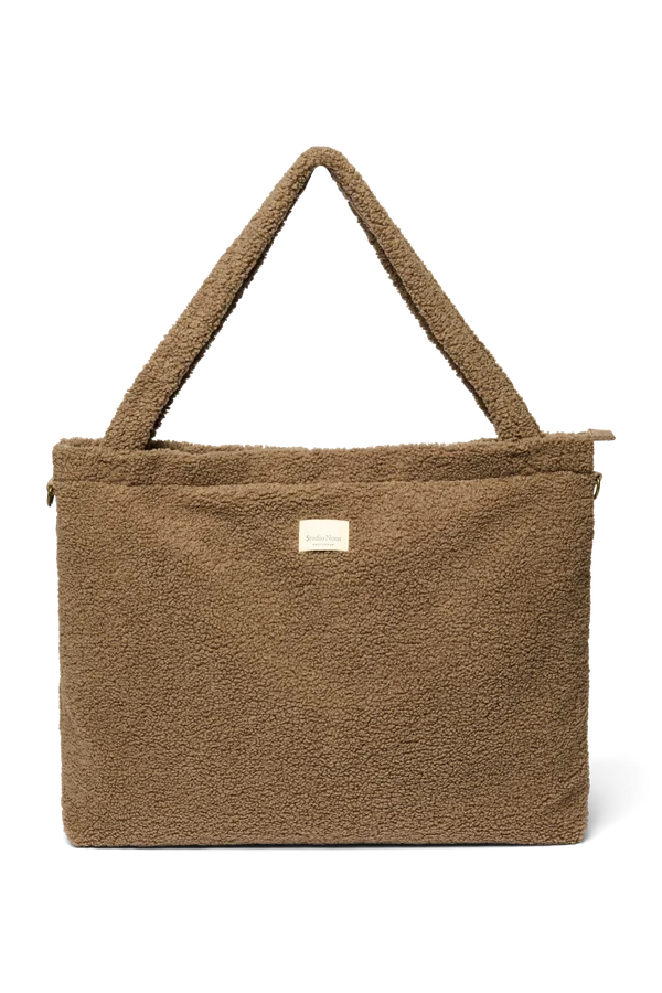 Teddy Diaper Bag | Brown