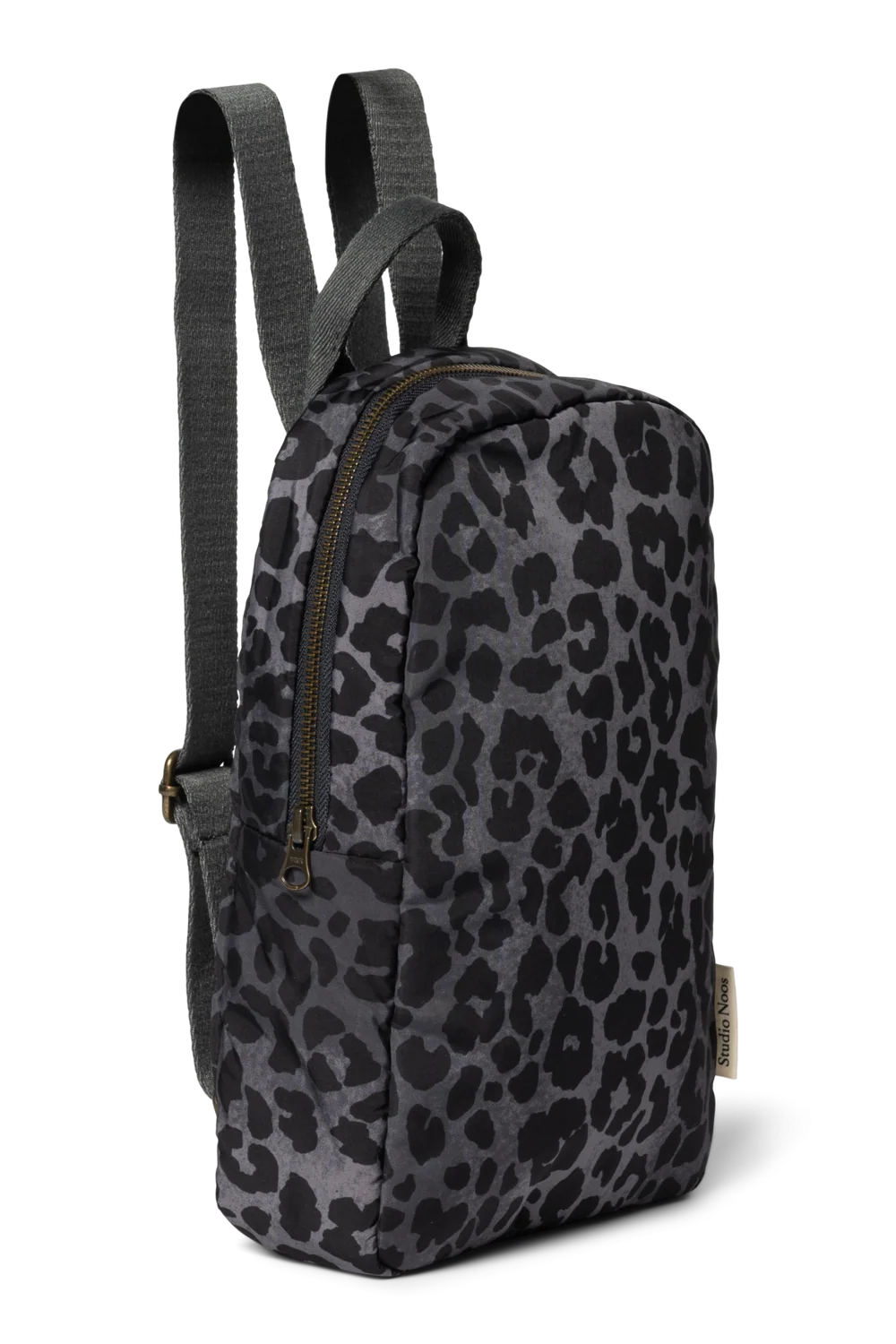 Puffy Mini Backpack | Leopard