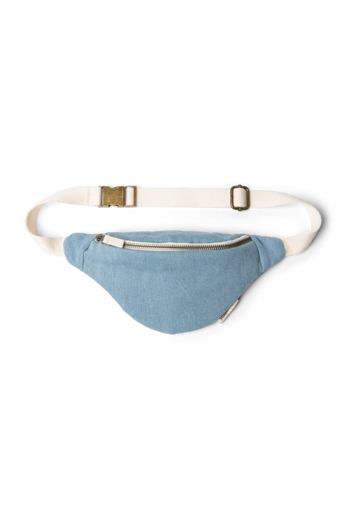 Denim Mini Fanny Pack | Blue