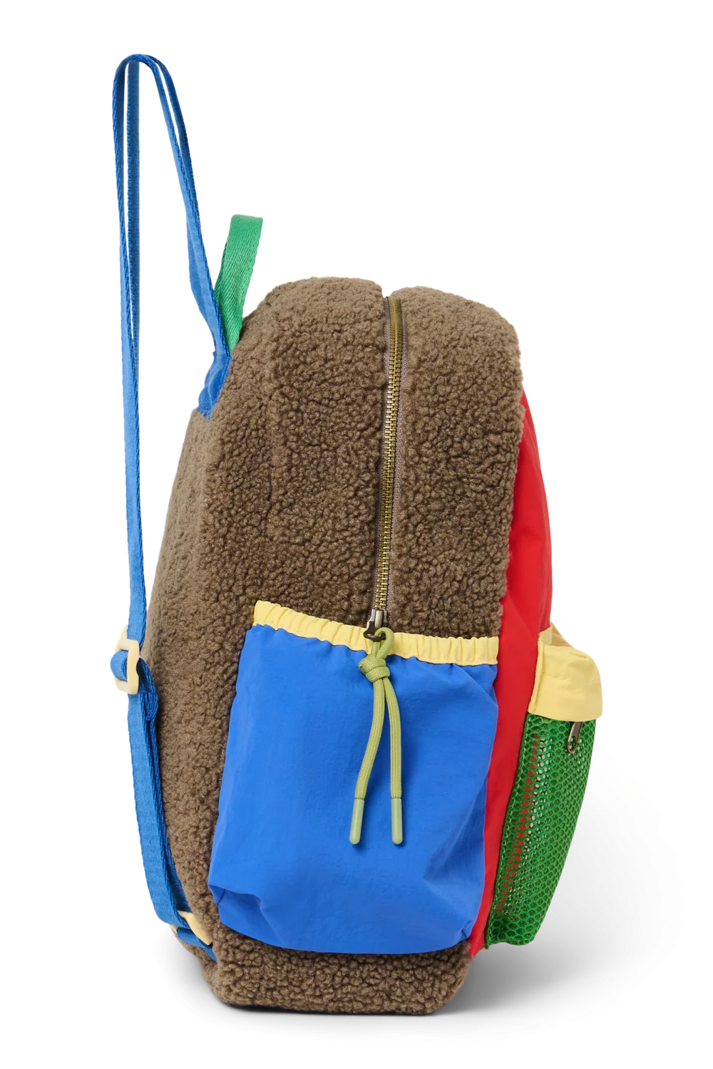 Patchwork Midi Backpack | Fiery Red