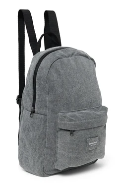Denim Midi Backpack | Grey