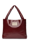 Vegan Leather Mom Bag | Burgundy
