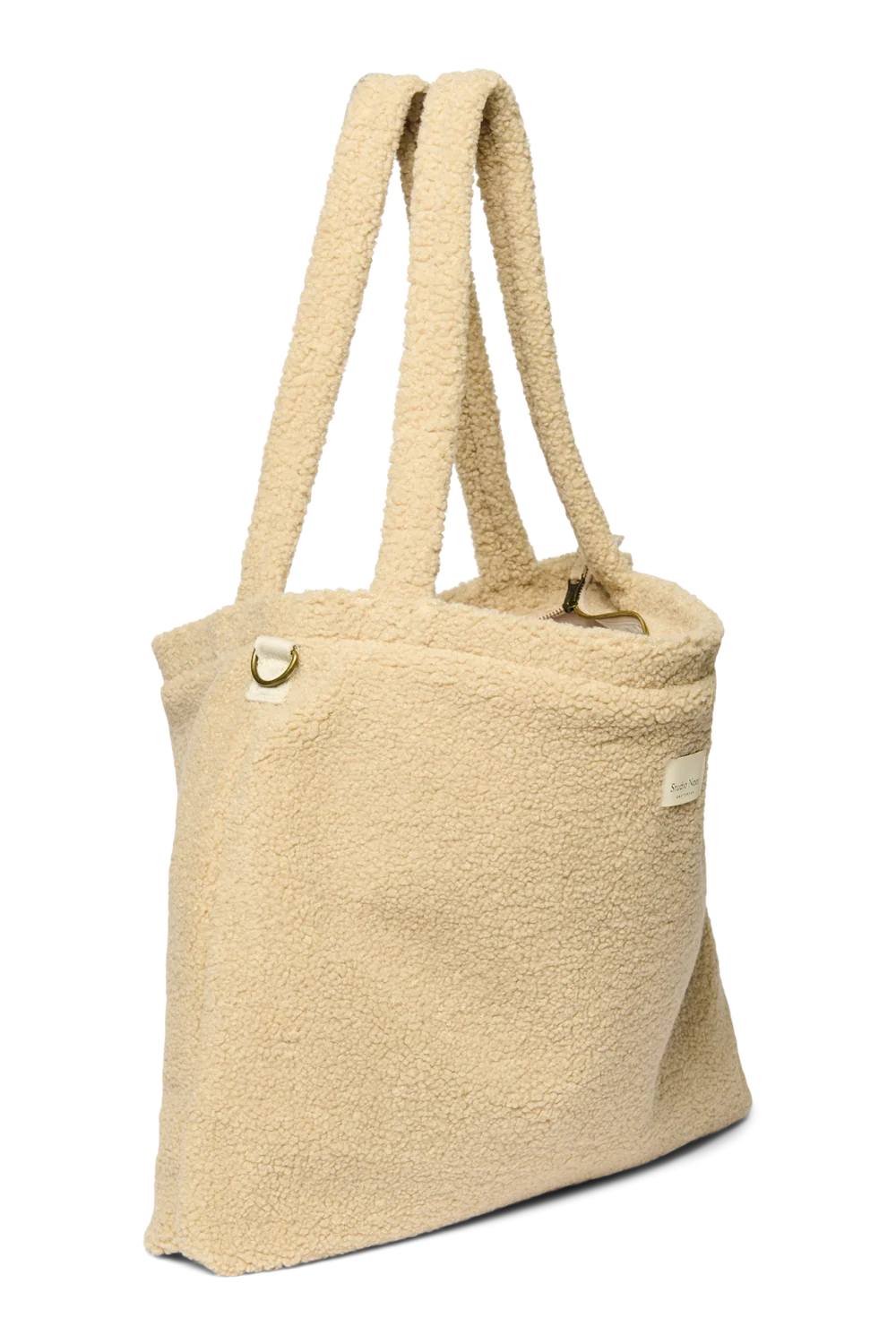 Teddy Diaper Bag | Ecru