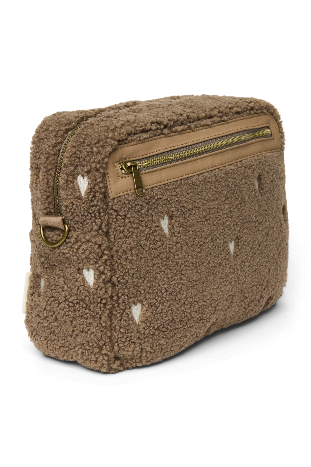 Teddy Stroller Organizer | Brown Hearts