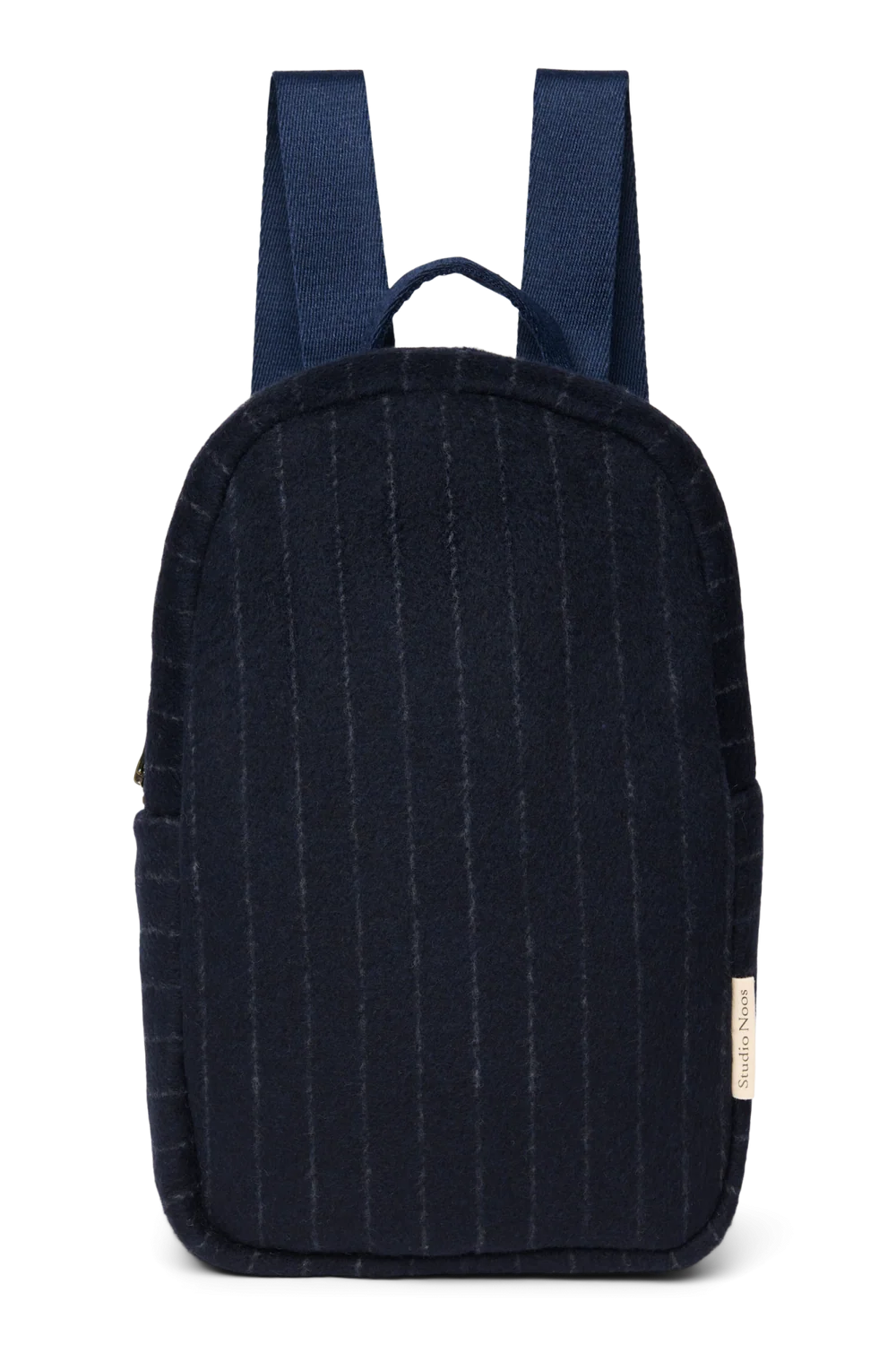 Flannel Chalkstripe Mini Backpack | Dark Blue