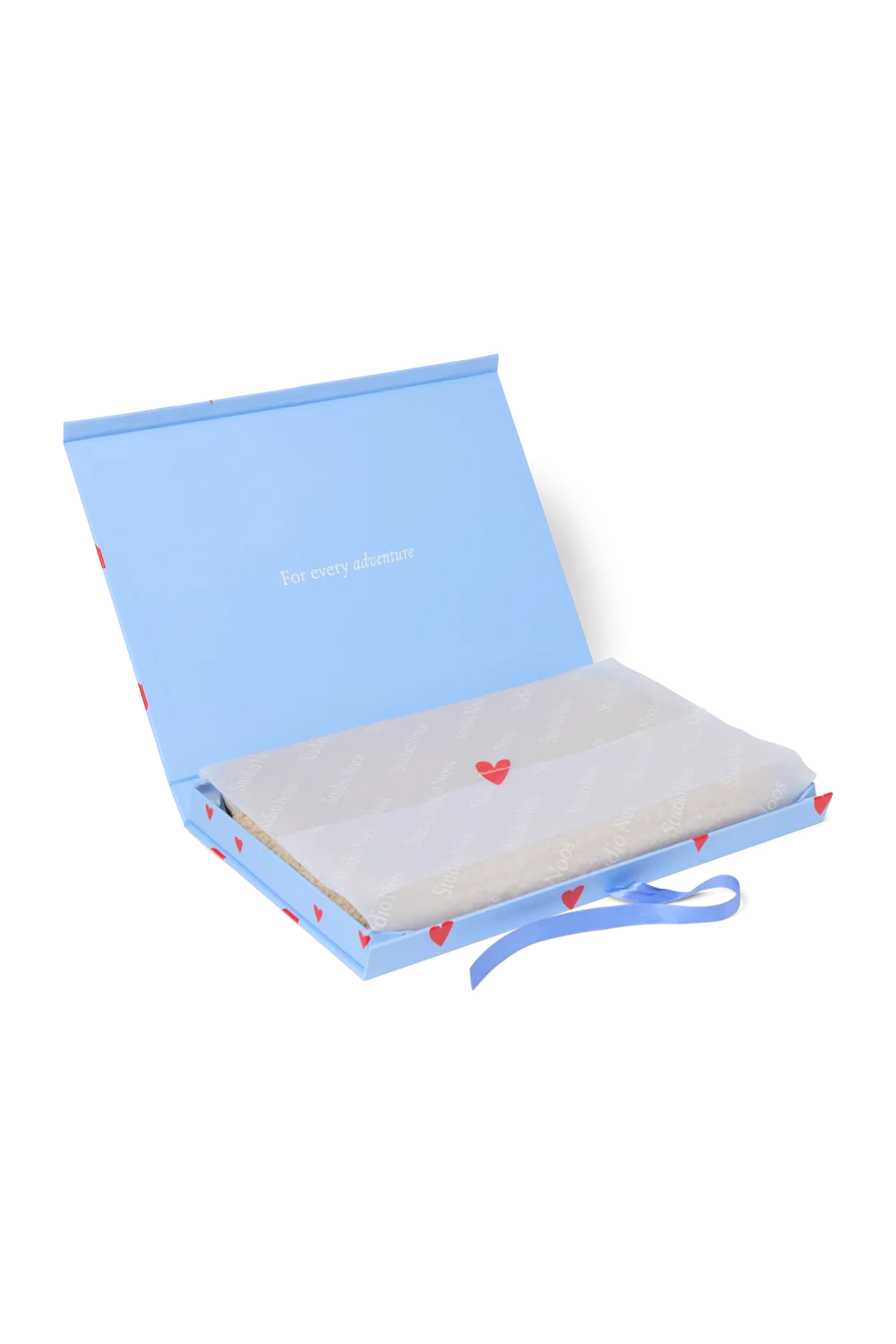 Gift Box S | Light Blue Hearts