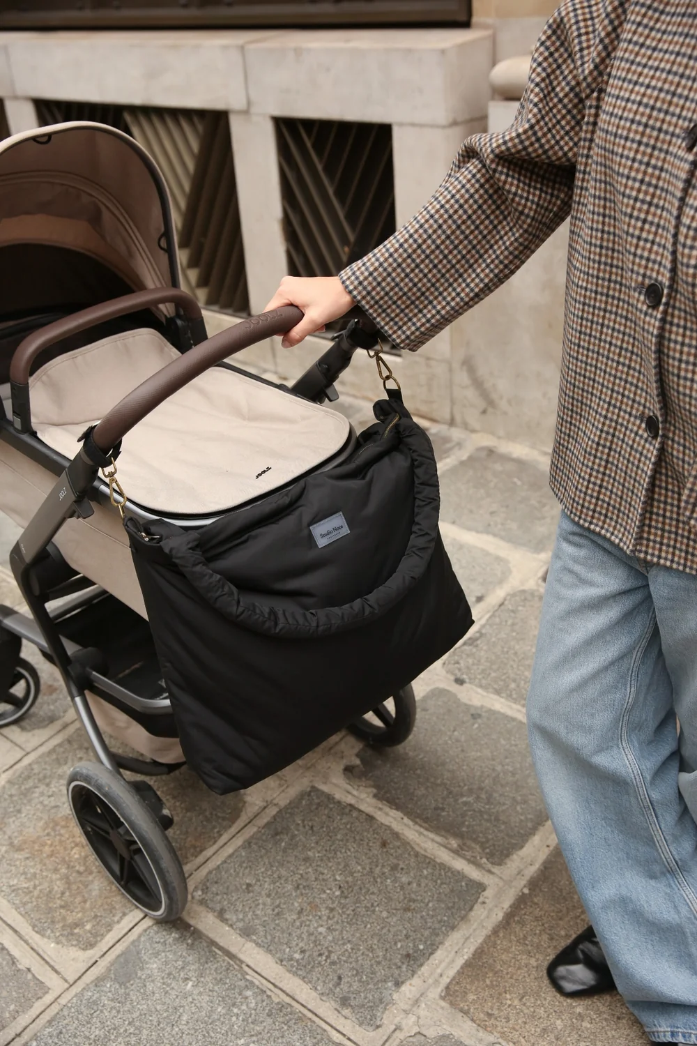 Puffy Diaper Bag | Black