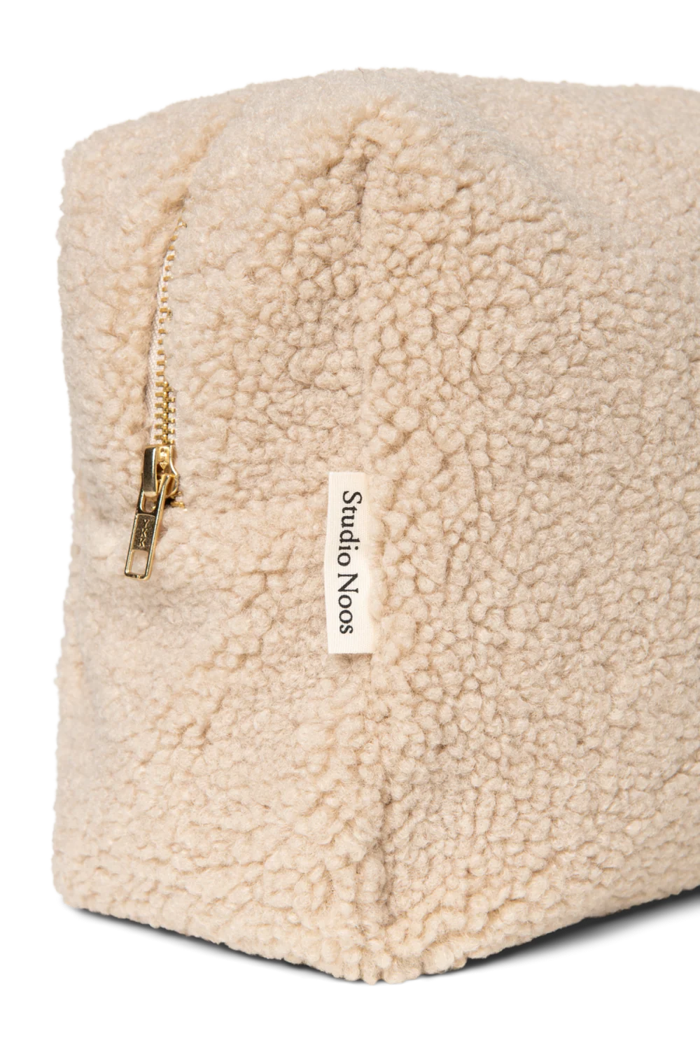Teddy Toiletry Bag | Ecru