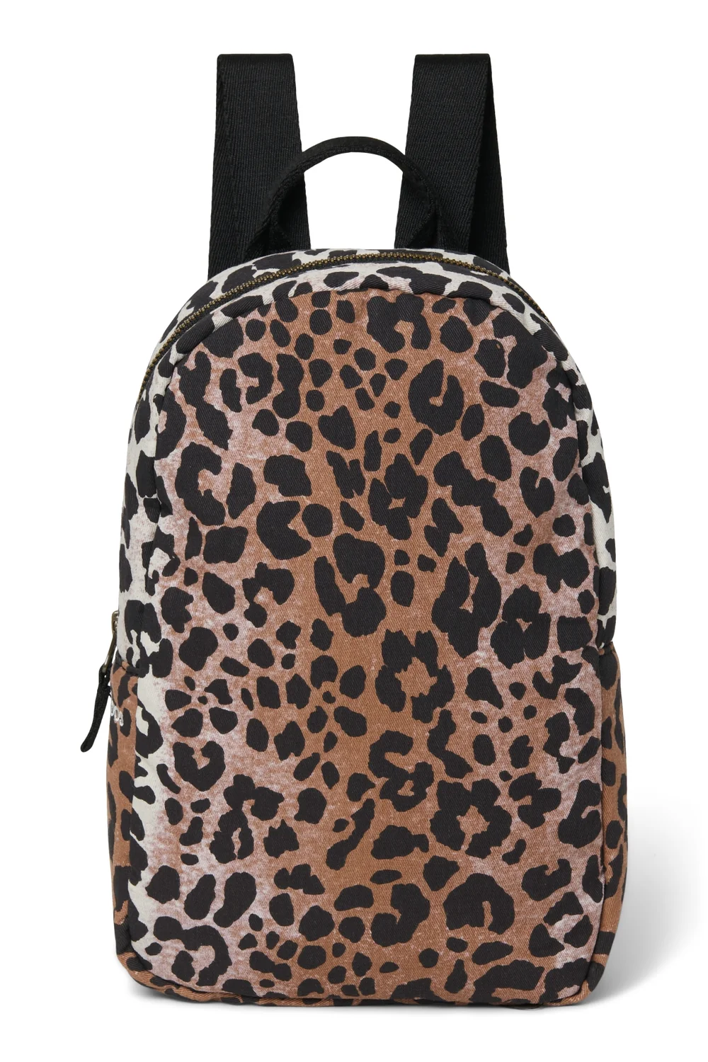Soft Cotton Mini Backpack | Hazel Leopard