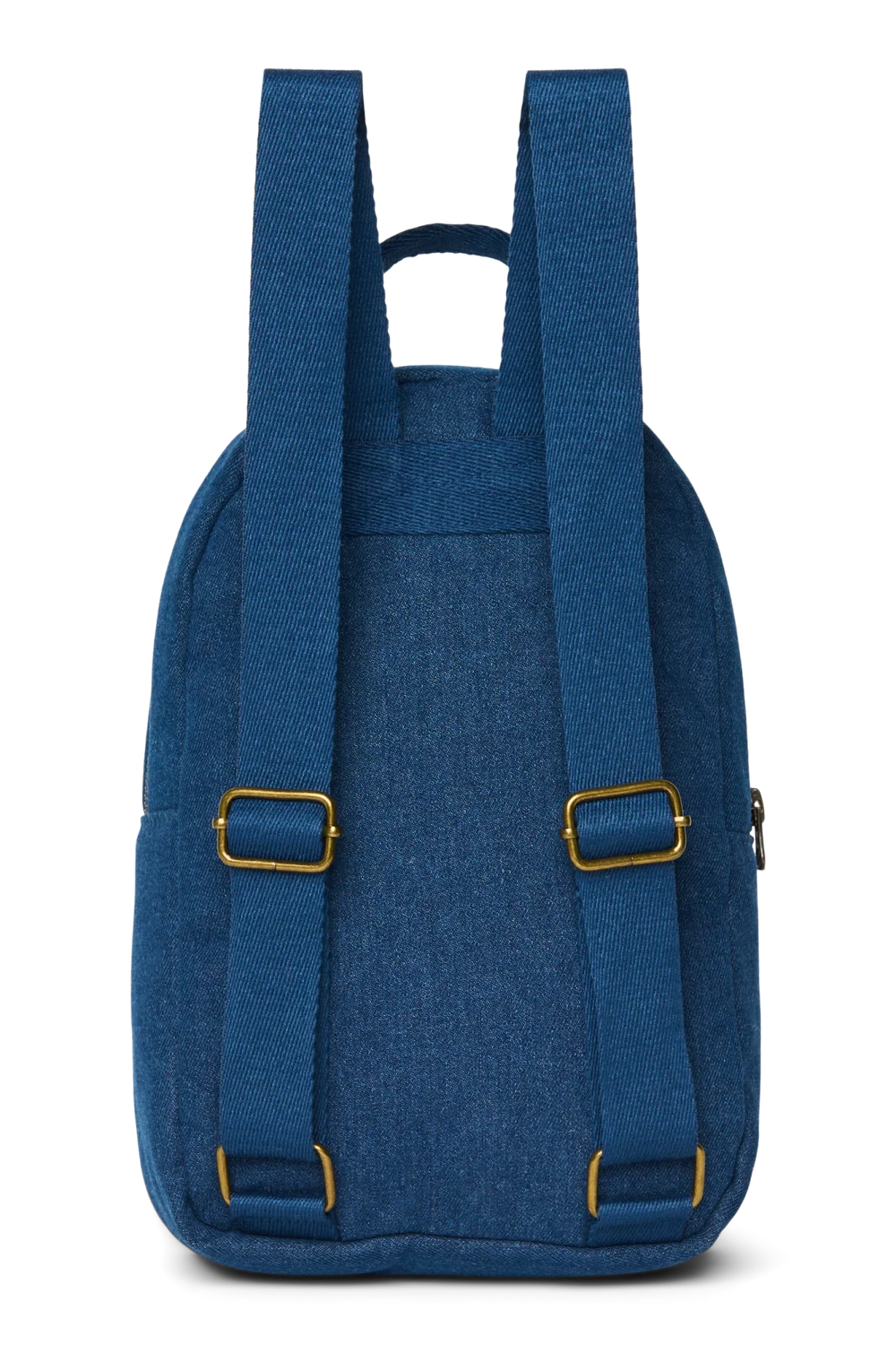 Denim Mini Backpack | Dark Blue