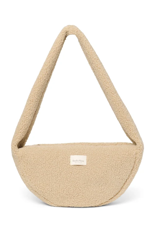 Teddy Mini Cross Body Bag | Ecru